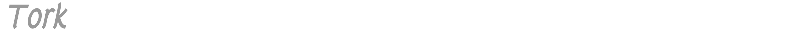 Tork font preview